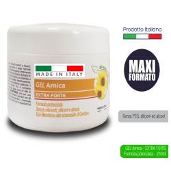 Crema Arnica Gel per Cavalli Uso Umano Extra Forte Naturale Made in Italy