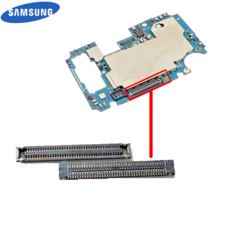 Cambio Connettore FPC Samsung Serie A A40 A50 A70 A51 A71..Intervento su Scheda Madre