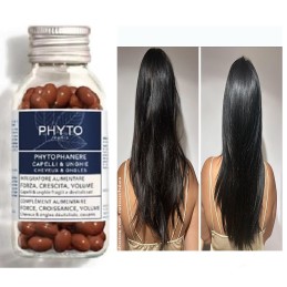 Phyto Phytophanere Duo 180 Capsule - Integratore Alimentare per Capelli e Unghie