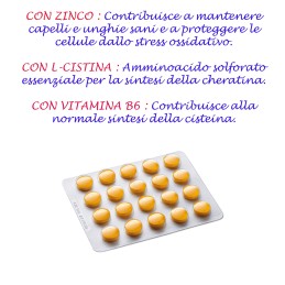 Cystiphane Fort Biorga - Integratore Alimentare per Capelli e Unghie
