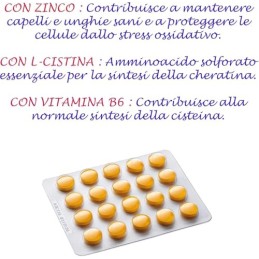 Cystiphane Anagen Fort Biorga - Formula Potenziata per situazioni Croniche  - Integratore Alimentare per Capelli